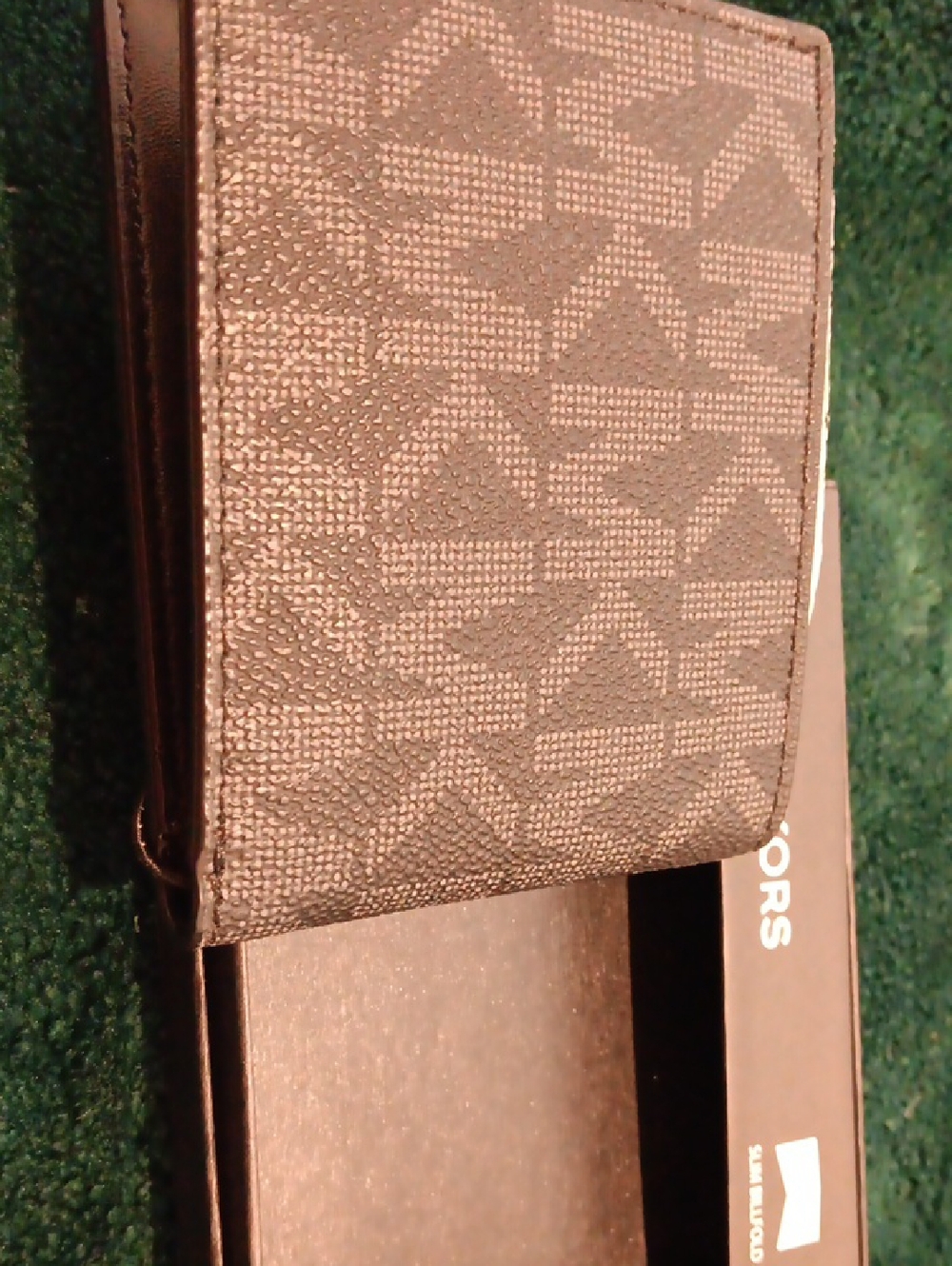 Michael Kors Men's MK Monogram Bifold Wallet - Brown - Picture 3 of 4